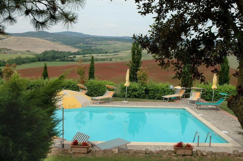 Agriturismo Palazzo Conti - B Villa Pienza Bagian luar foto