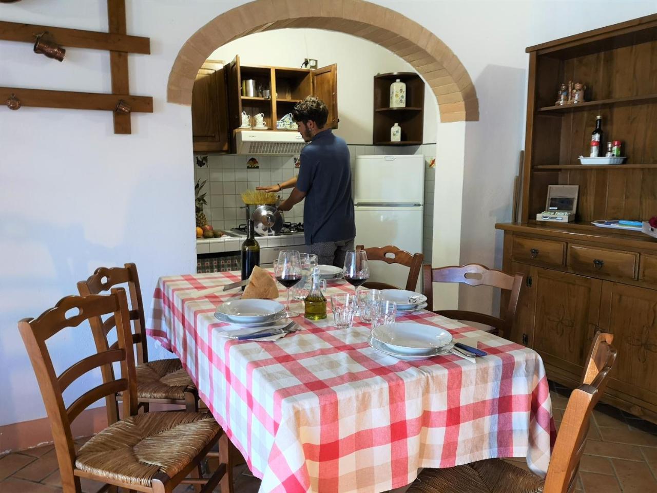 Agriturismo Palazzo Conti - B Pienza Bagian luar foto